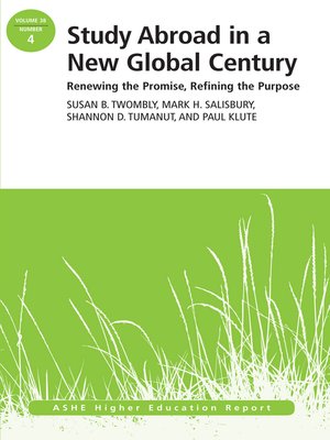 cover image of Study Abroad in a New Global Century
